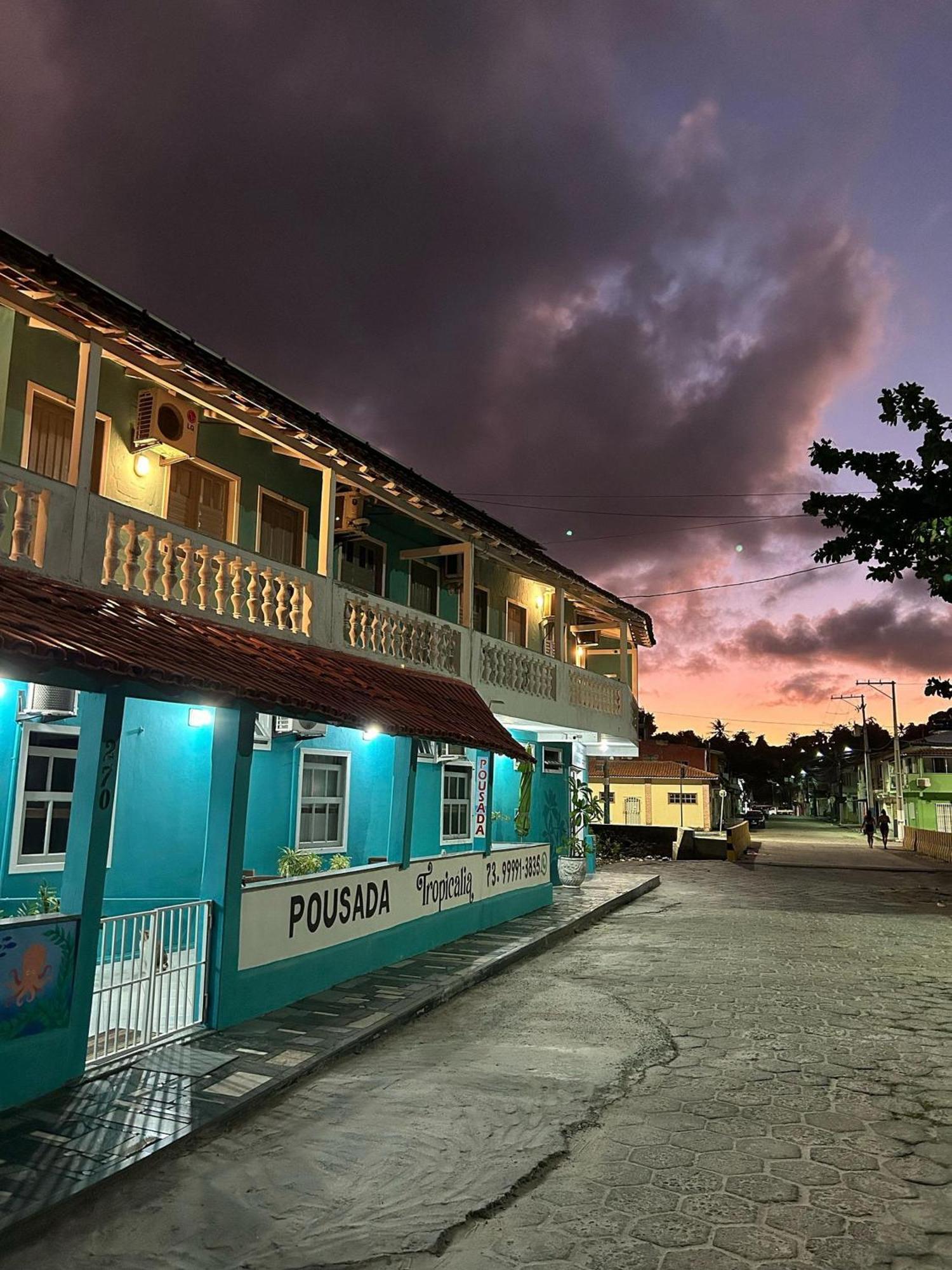 Pousada Tropicalia Tranquilidade A Beira Mar Santa Cruz Cabrália Eksteriør billede