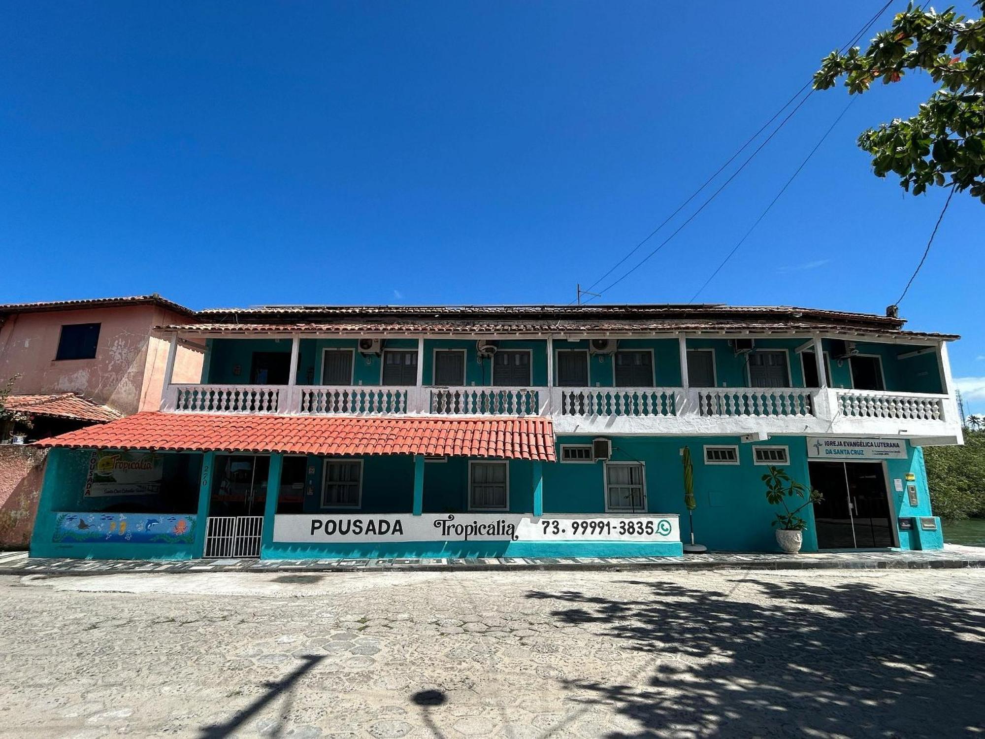 Pousada Tropicalia Tranquilidade A Beira Mar Santa Cruz Cabrália Eksteriør billede